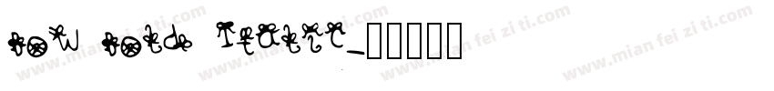 Bow Bold Italic字体转换